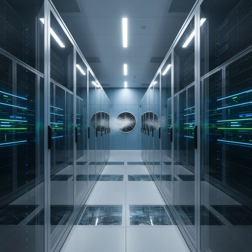 A smart city control room illustrating critical infrastructure network metrics.