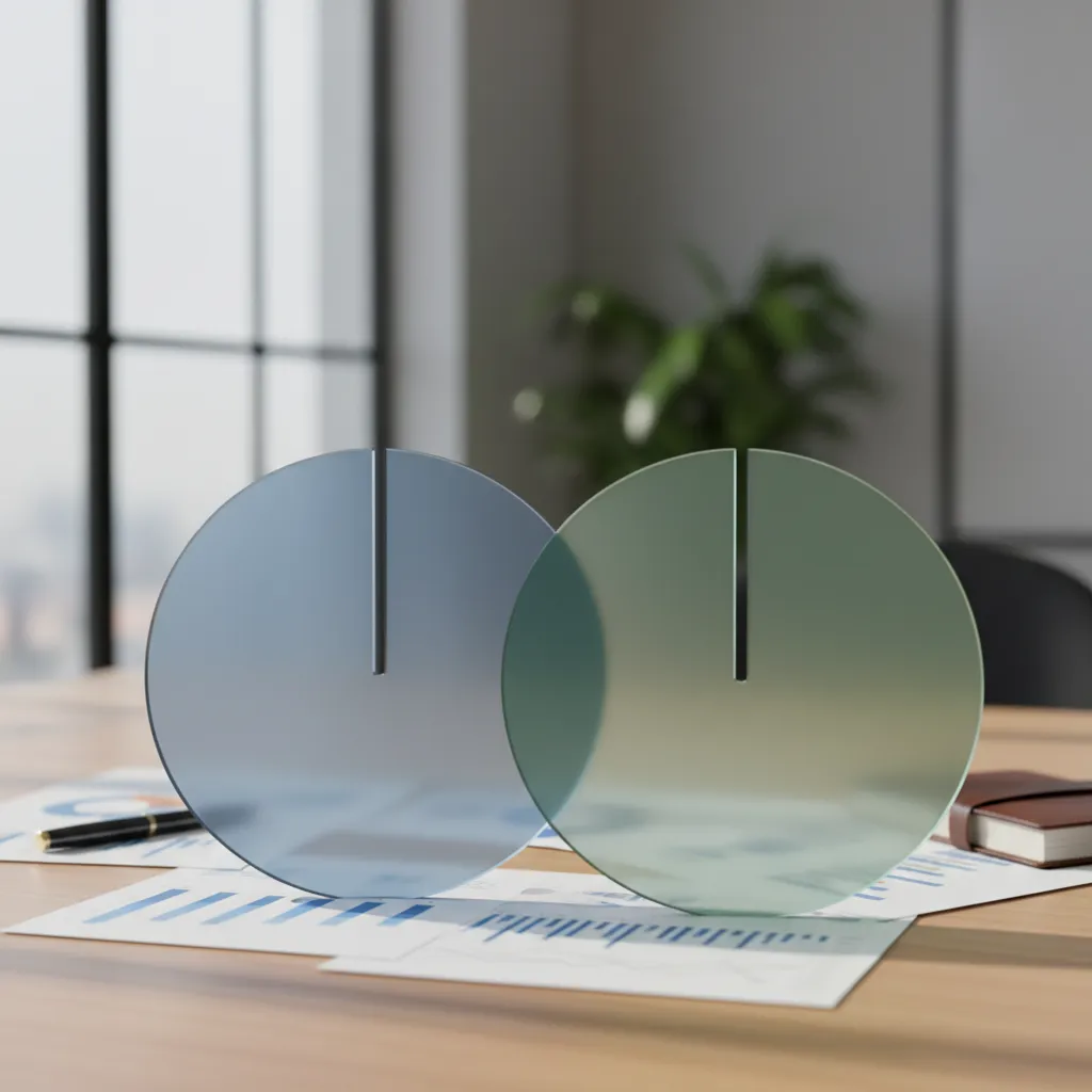 Pie charts illustrating the dilutive impact of venture capital equity vs. non-dilutive venture debt.