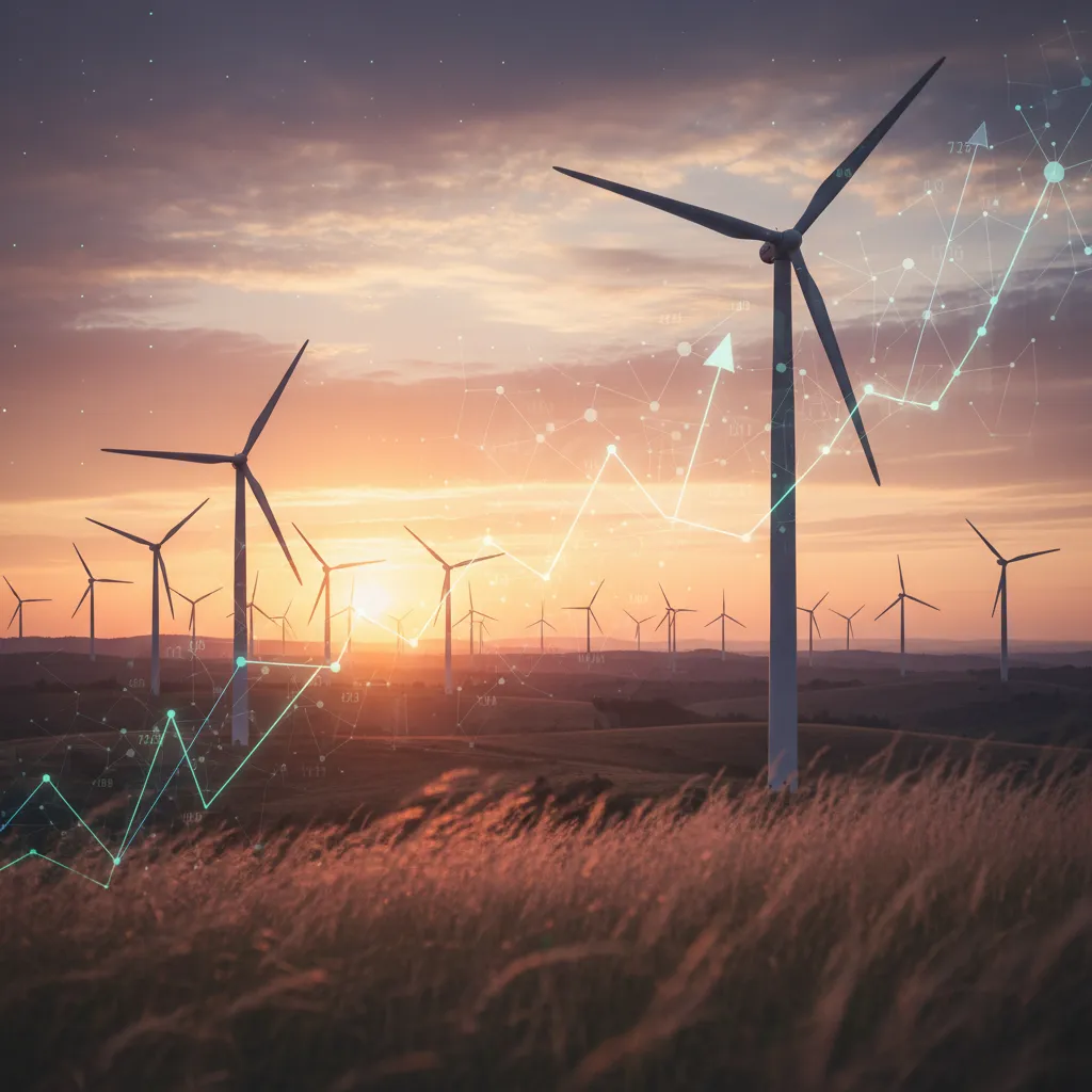 An investment board reviewing renewable energy projects and sustainable agriculture metrics.