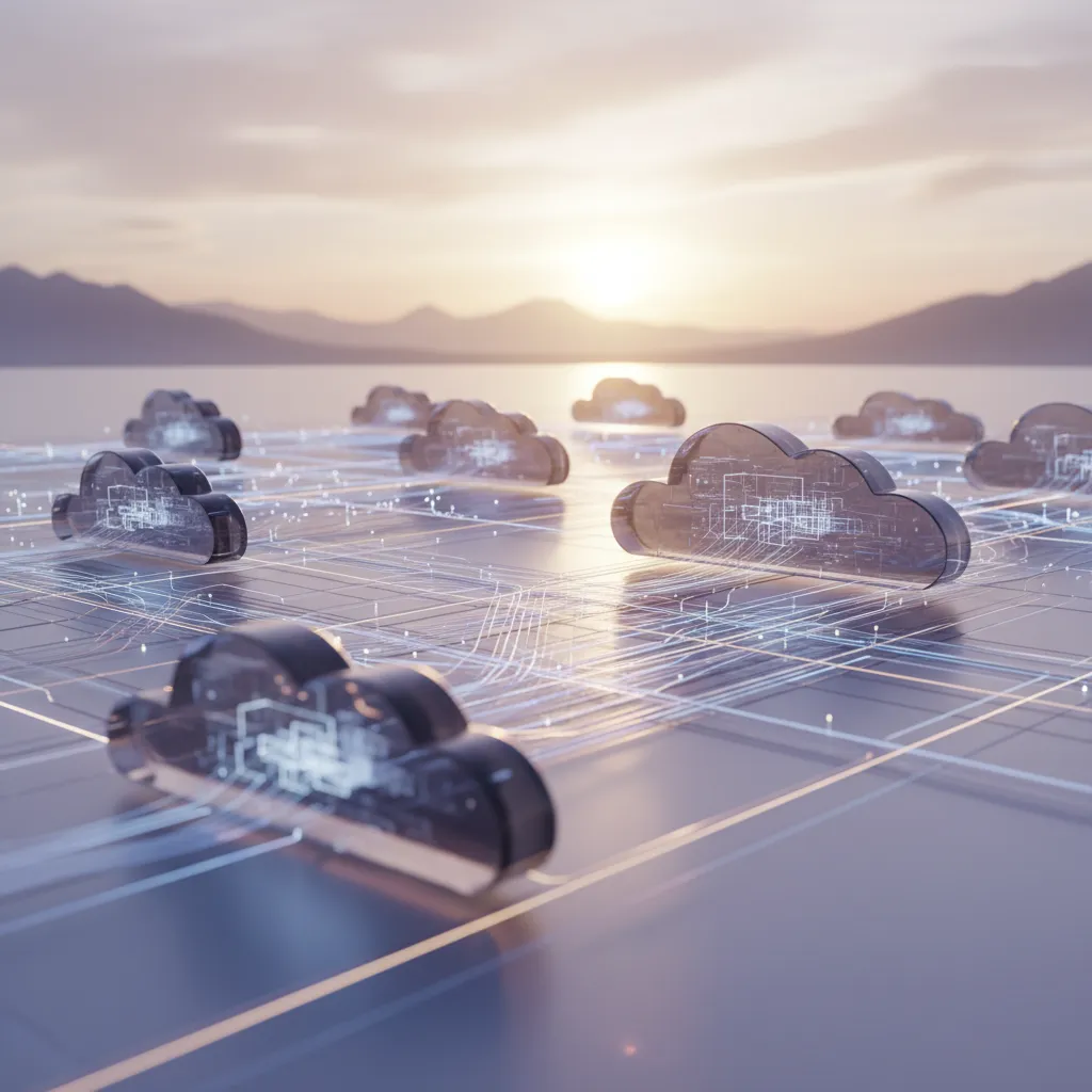 An enterprise cloud architect analyzing multi-cloud architectures, Kubernetes pods, and FinOps egress cost Dashboards on a workstation.