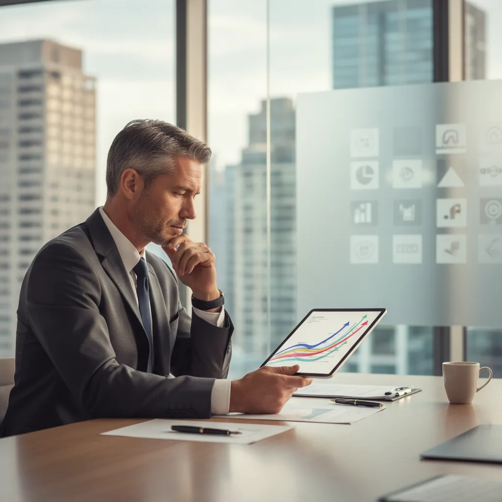 An investor reviewing private market valuations, secondary transaction listings, and IPO lockup terms on a tablet.