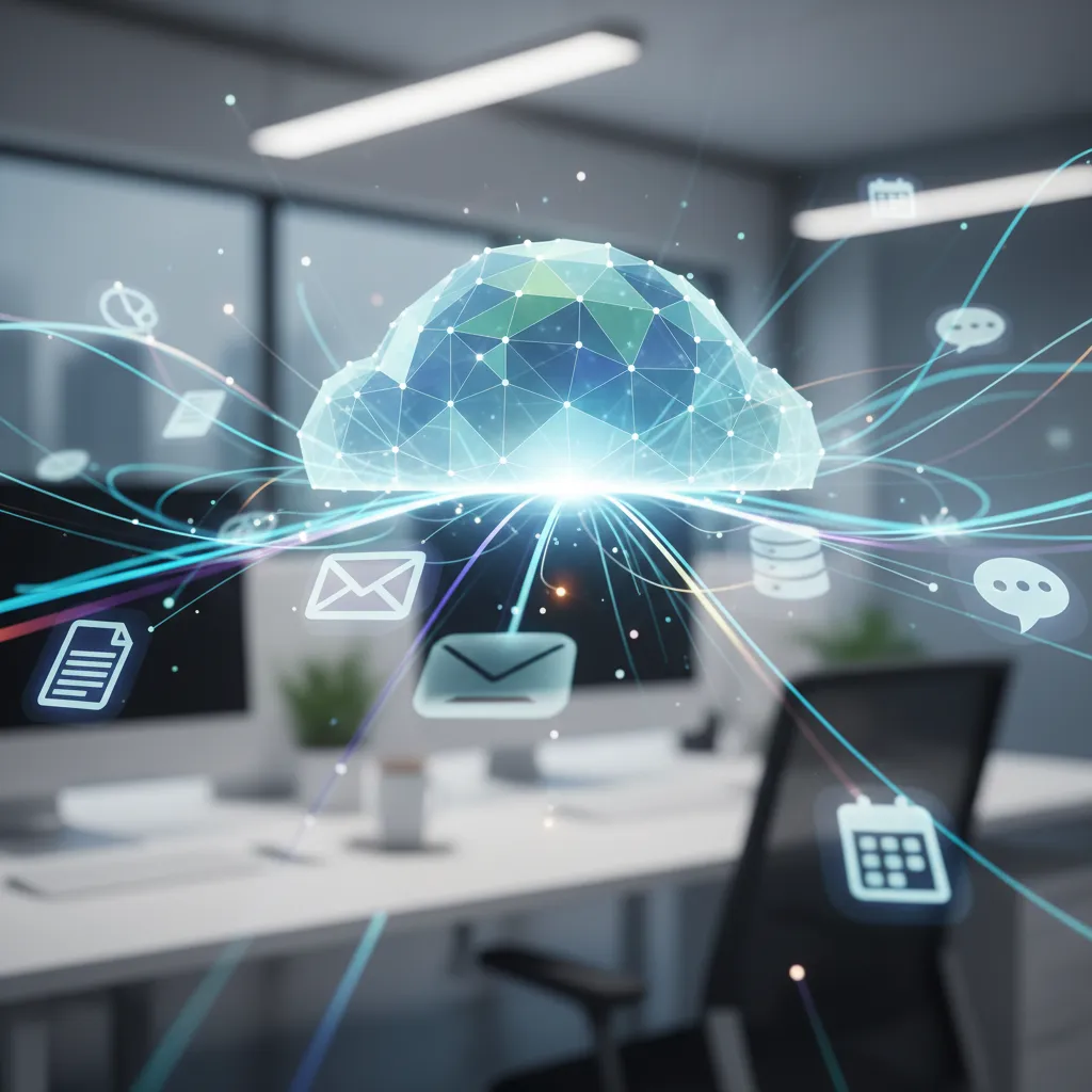 A graphical grid mapping software integrations, database links, and vendor API ports.