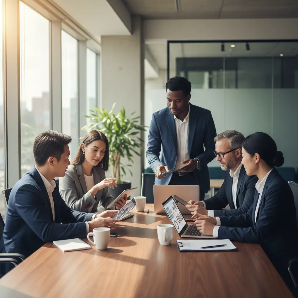 A finance team analyzing subscription cohort retention metrics and RBF repayment options.